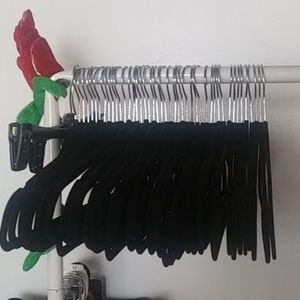 Selling clothes next week.